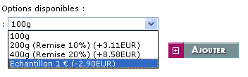 Aide achat �chantillons