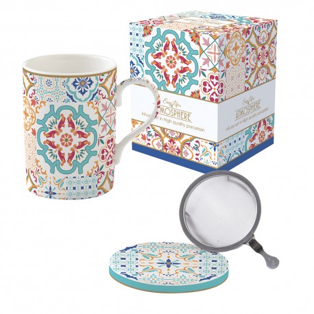 Coffret tisanière AZULEJO